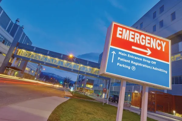 Hospital Emergency Entrance